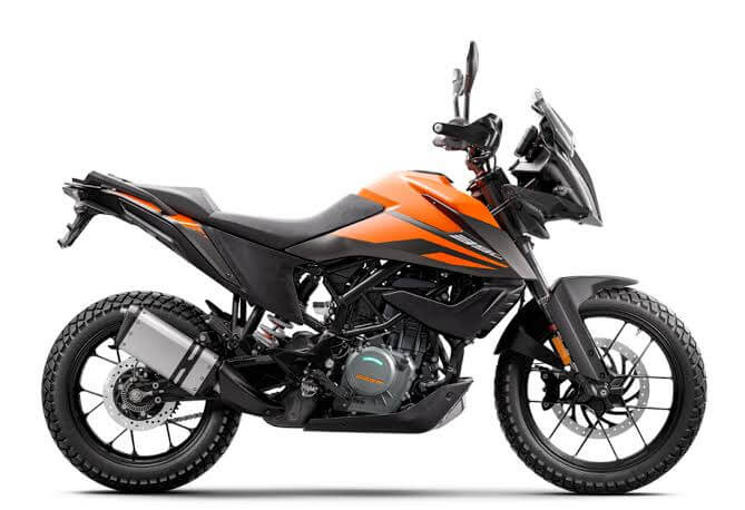 KTM 390 Adventure BS6 on rent in Bangalore